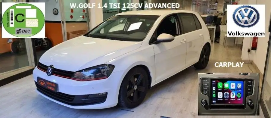 Volkswagen Golf 1.4 TSI 125CV ADVANCE APPLE CARPLA, 13.990 €