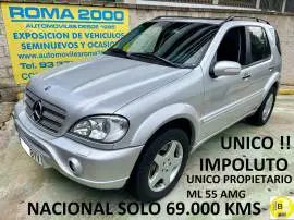 Mercedes Clase M ML 55 AMG NACIONAL SOLO 69.000 KM, 25.900 €