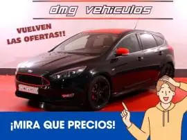 Ford Focus 1.0 Ecoboost 125cv ST Line Red & Black, 14.200 €