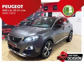 Peugeot 3008 1.5L BlueHDi 96kW 130CV SS GT Line, 15.480 €